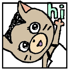 NYANYANEN kawaii yoga kitty English ver