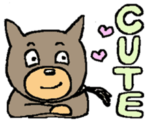 NYANYANEN kawaii yoga kitty English ver sticker #3375596