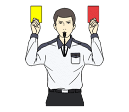 VOLLEYBALL REFEREES' HAND SIGNALS sticker #3375719