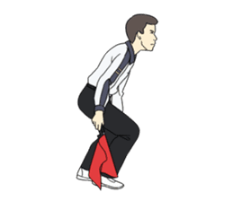 VOLLEYBALL REFEREES' HAND SIGNALS sticker #3375722