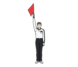 VOLLEYBALL REFEREES' HAND SIGNALS sticker #3375724