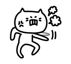 Sluggish Cat sticker #3376007