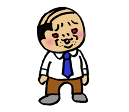 Gay's businessman sticker #3376716