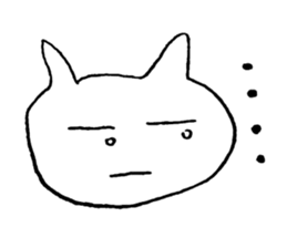 Sticker of the capricious cat sticker #3376855