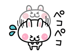 Thank You - Rabbit sticker #3376899