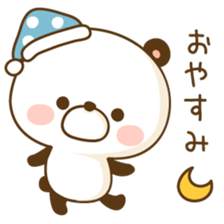 Sticker basic set of a panda sticker #3377051