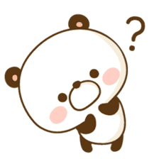 Sticker basic set of a panda sticker #3377062
