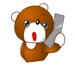 Tomo's Kawaii Bear 2 sticker #3377131