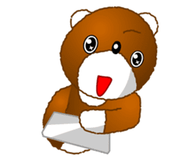 Tomo's Kawaii Bear 2 sticker #3377134