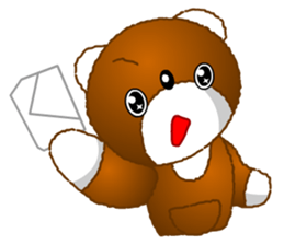 Tomo's Kawaii Bear 2 sticker #3377136