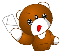 Tomo's Kawaii Bear 2 sticker #3377136