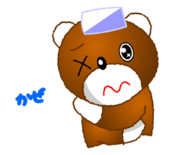 Tomo's Kawaii Bear 2 sticker #3377138
