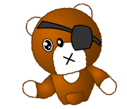 Tomo's Kawaii Bear 2 sticker #3377140