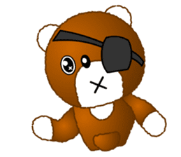 Tomo's Kawaii Bear 2 sticker #3377140