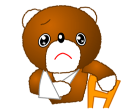 Tomo's Kawaii Bear 2 sticker #3377141