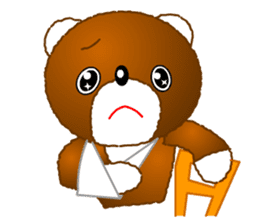 Tomo's Kawaii Bear 2 sticker #3377141