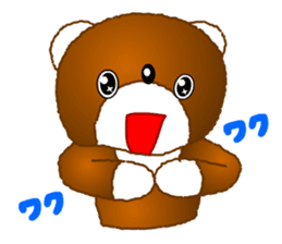 Tomo's Kawaii Bear 2 sticker #3377150
