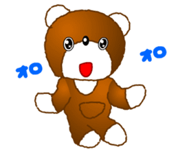Tomo's Kawaii Bear 2 sticker #3377151