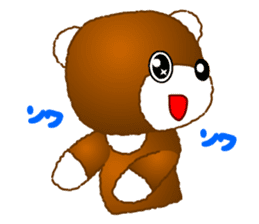 Tomo's Kawaii Bear 2 sticker #3377152
