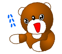 Tomo's Kawaii Bear 2 sticker #3377159