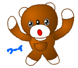Tomo's Kawaii Bear 2 sticker #3377160