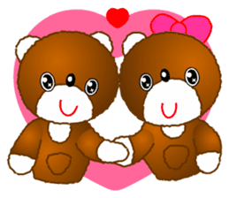 Tomo's Kawaii Bear 2 sticker #3377169