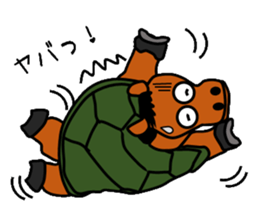 Turtle horse sticker #3377216
