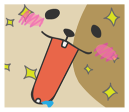 Many Feelings Marmot sticker #3377541