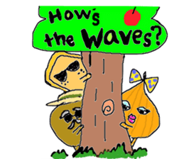 English !? macaroni-kun sticker #3377810