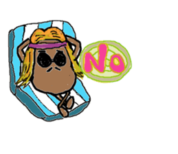 English !? macaroni-kun sticker #3377814