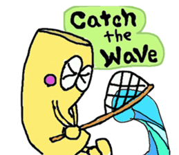 English !? macaroni-kun sticker #3377818