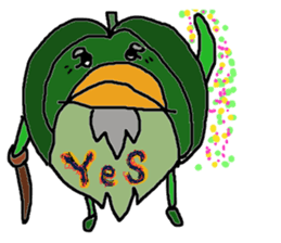 English !? macaroni-kun sticker #3377820