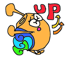 English !? macaroni-kun sticker #3377821