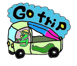 English !? macaroni-kun sticker #3377822