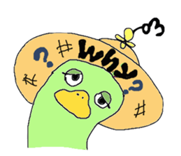 English !? macaroni-kun sticker #3377825