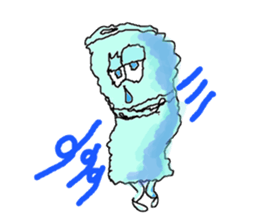 English !? macaroni-kun sticker #3377826