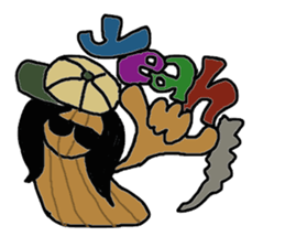 English !? macaroni-kun sticker #3377827