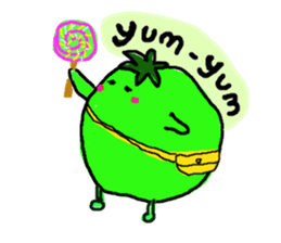 English !? macaroni-kun sticker #3377832