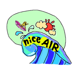 English !? macaroni-kun sticker #3377841