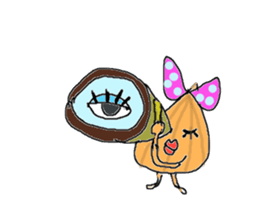 English !? macaroni-kun sticker #3377842