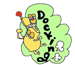 English !? macaroni-kun sticker #3377843