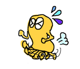 English !? macaroni-kun sticker #3377846