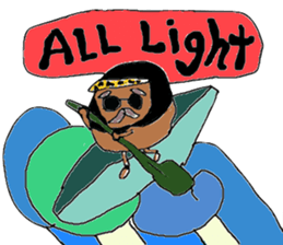 English !? macaroni-kun sticker #3377848