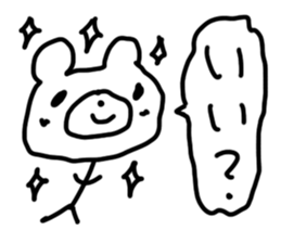 Stick Bear sticker #3378578