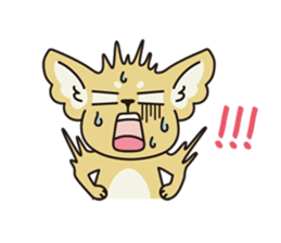 To a person feeling an obstacle sticker #3378803