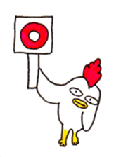 Rooster And Penguin sticker #3378852