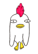 Rooster And Penguin sticker #3378854