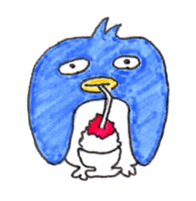 Rooster And Penguin sticker #3378855
