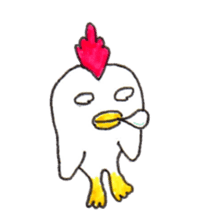 Rooster And Penguin sticker #3378862