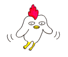 Rooster And Penguin sticker #3378863